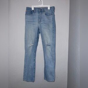 Madewell Women The High Rise Slim Crop Boy Jean